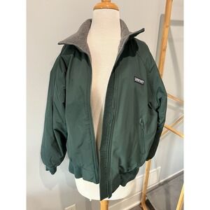 Vintage Land's End 90s Squall Jacket Men's S Green Polartec Fleece